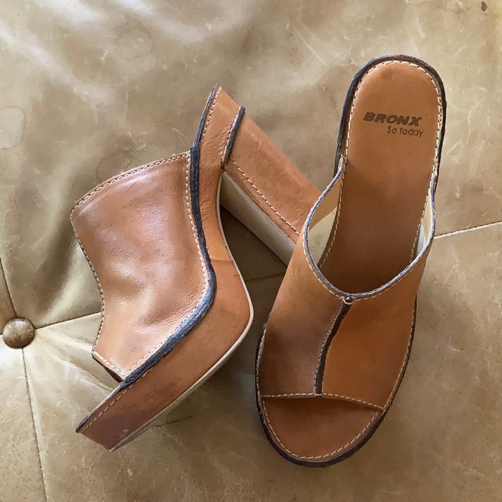 Bronx leather shoes